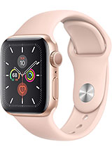 Best available price of Apple Watch Series 5 Aluminum in Panama